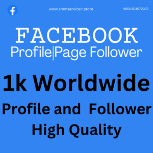 1k Facebook Follower – 𝗔𝗹𝗹 𝗧𝘆𝗽𝗲 𝗣𝗿𝗼𝗳𝗶𝗹𝗲/𝗣𝗮𝗴𝗲 High Quality