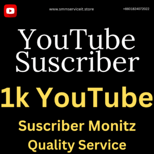 1k Youtube Ads Subscribers | NON DROP | Best For Monitization🔥